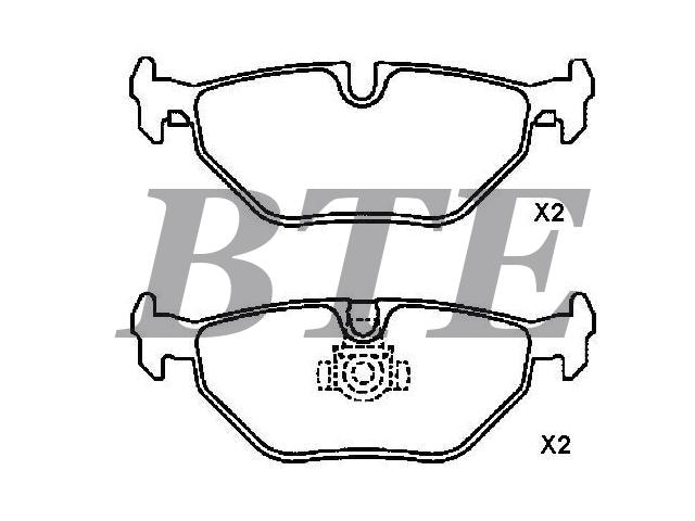 Brake Pad Set:34 21 6 761 281