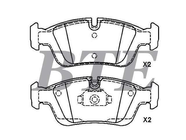 Brake Pad Set:34 11 6 761 244