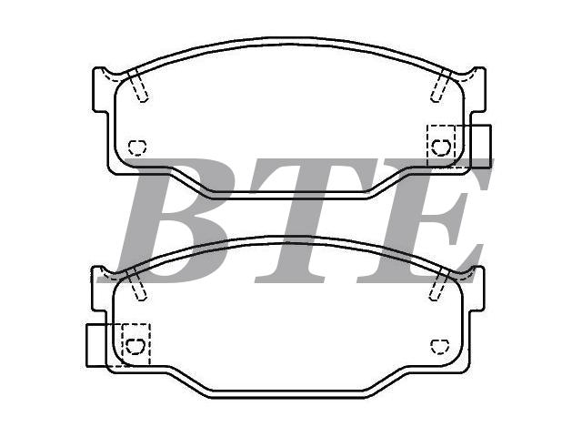 Brake Pad Set:8-94154-011