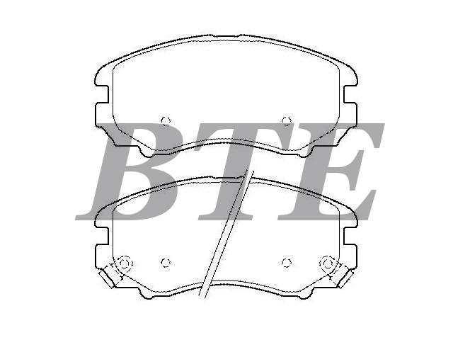 Brake Pad Set:58101-1FE00