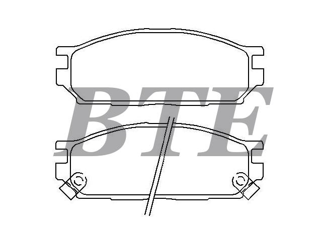 Brake Pad Set:MB699577