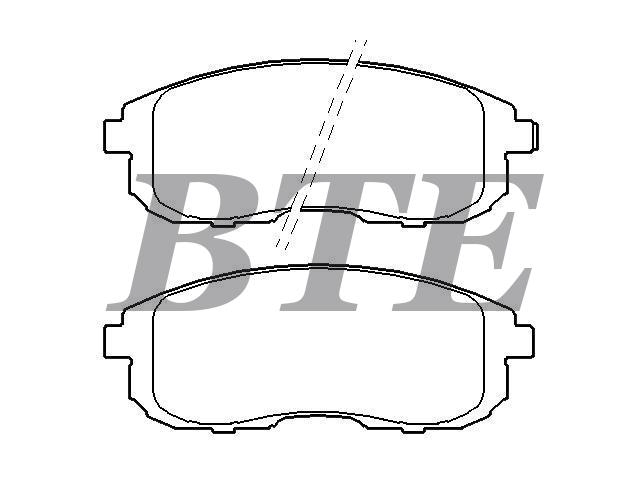 Brake Pad Set:55810-80J51
