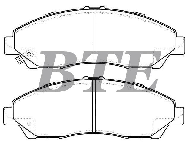 Brake Pad Set:45022-STX-A00