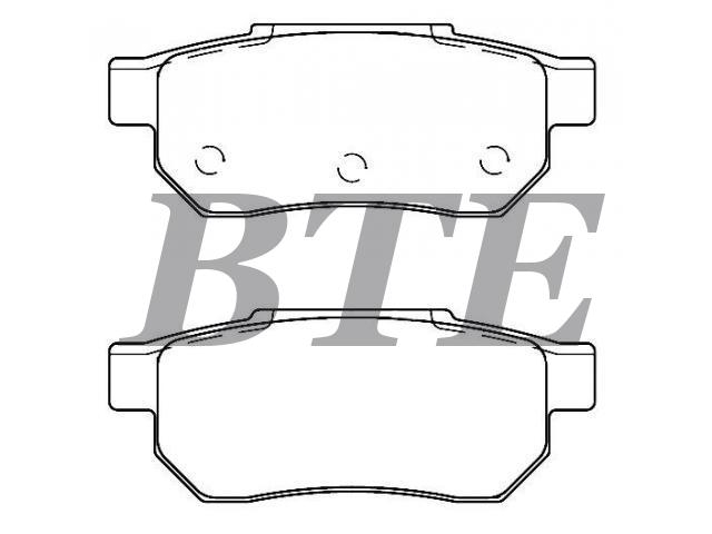 Brake Pad Set:D743-7233