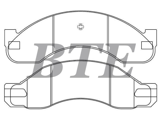 Brake Pad Set:D105-7041