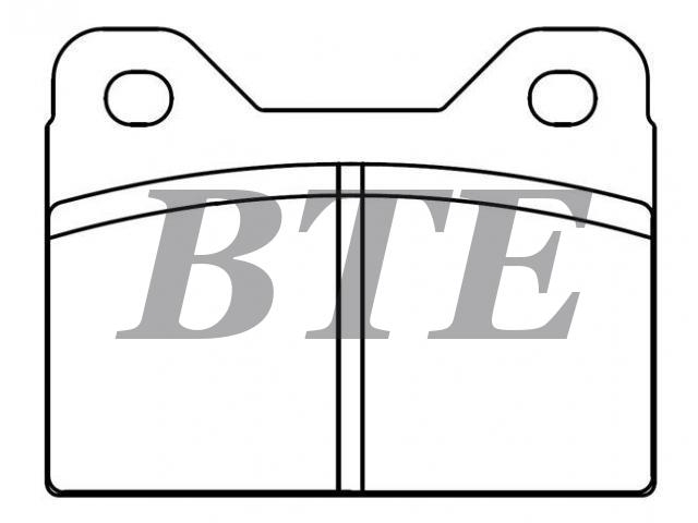 Brake Pad Set:D108-7042