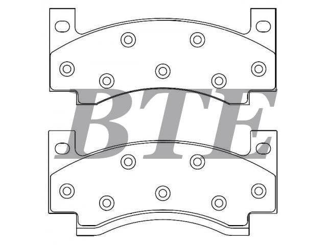 Brake Pad Set:D55-781A