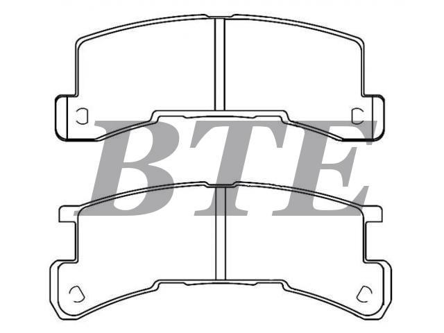 Brake Pad Set:8-94154-012-0