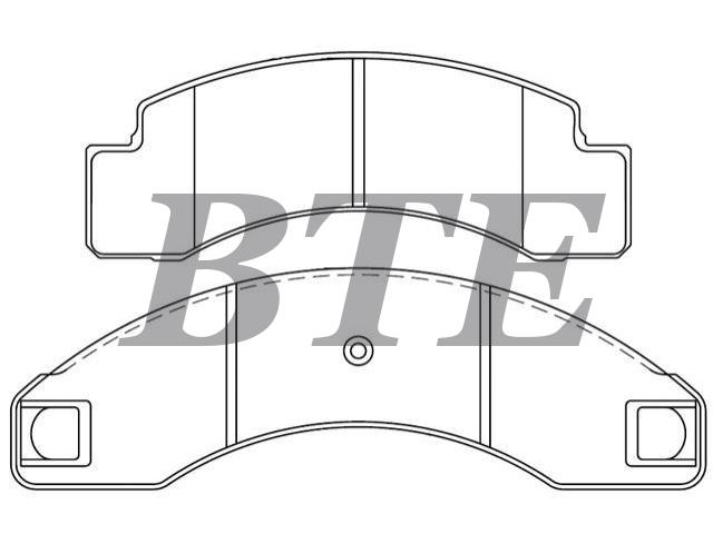 Brake Pad Set:D155-7085