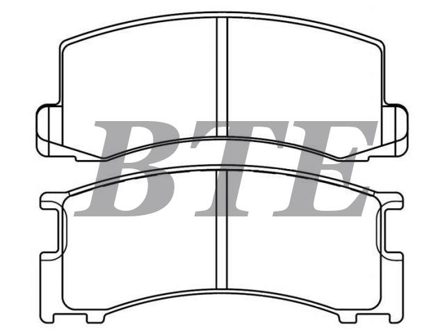 Brake Pad Set:D210-7129