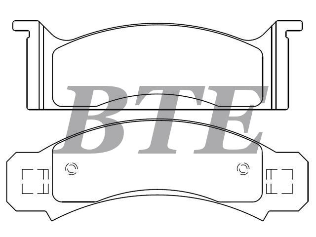 Brake Pad Set:D12-768