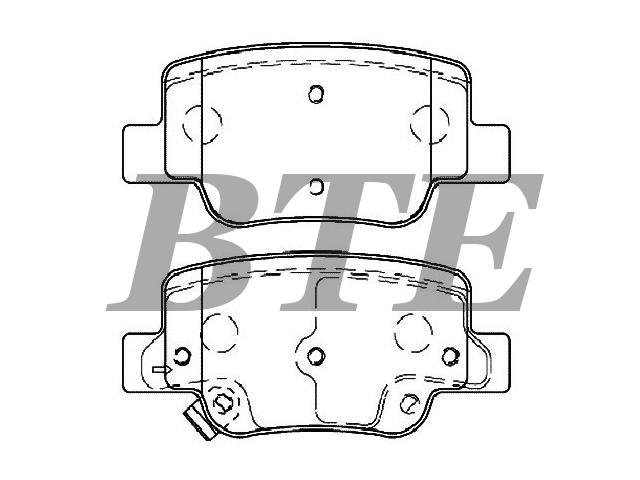 Brake Pad Set:04466-0F010