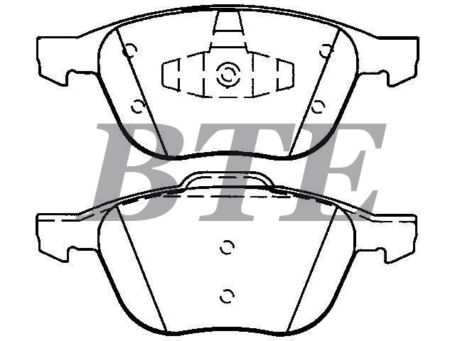 Brake Pad Set:CV6Z 2001 A