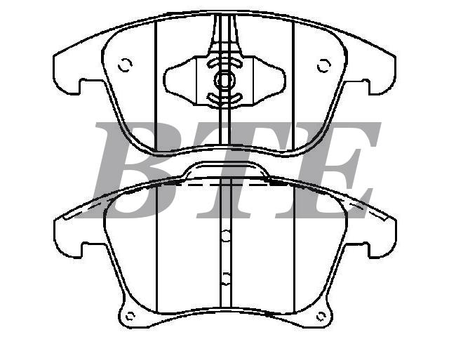 Brake Pad Set:DG9C-2001-BB