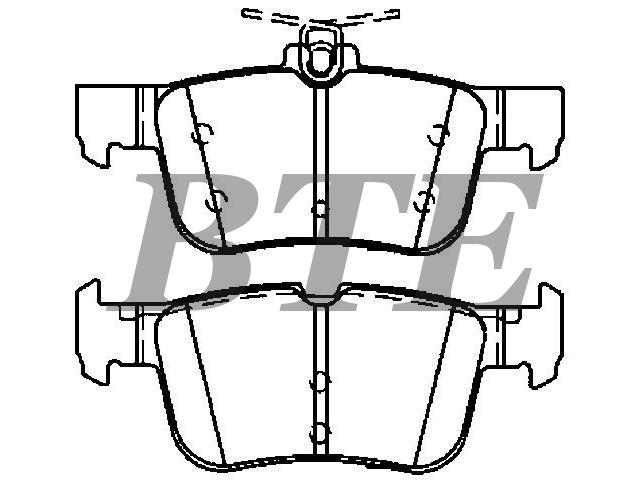 Brake Pad Set:DG9Z-2200-A