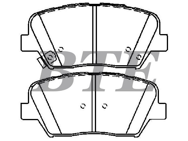 Brake Pad Set:58101-4ZA00
