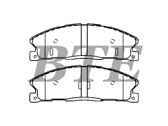 Brake Pad Set:DG1Z-2001-A