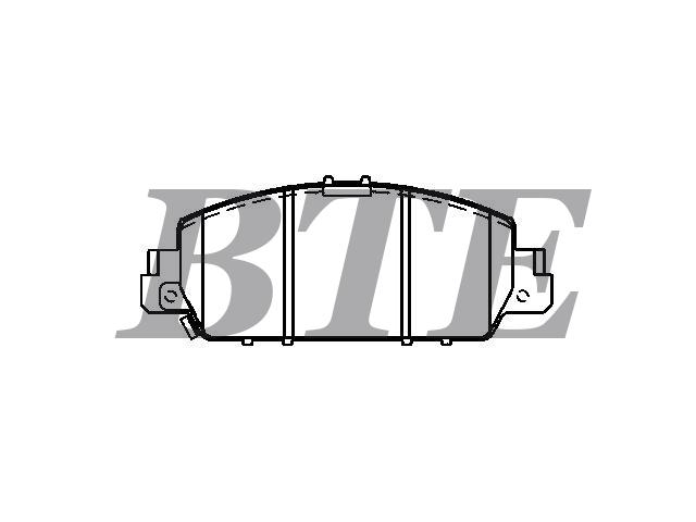 Brake Pad Set:45022-T2G-A00