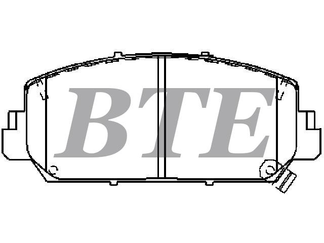 Brake Pad Set:45022-TY2-A01