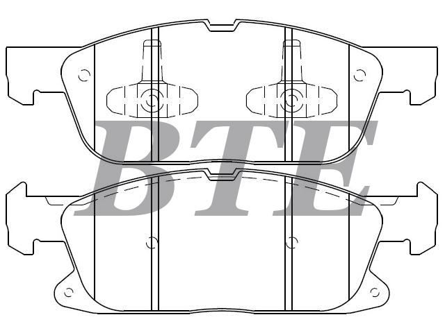 Brake Pad Set:F2GZ-2001-A