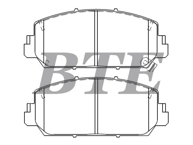 Brake Pad Set:45022-T3R-A01