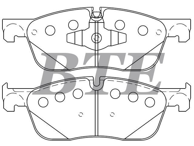 Brake Pad Set:LR072681