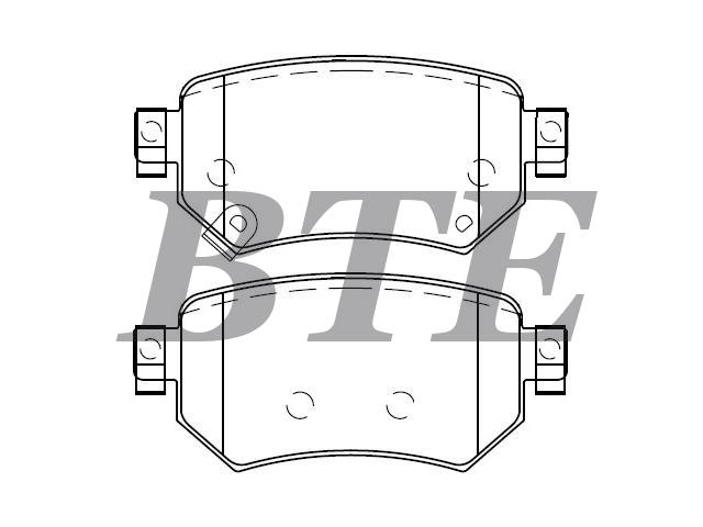 Brake Pad Set:GMY0-26-43ZA