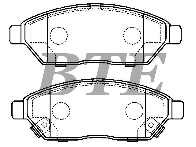 Brake Pad Set:3502110XJZ08A