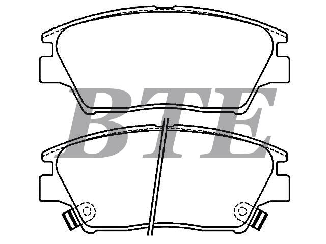 Brake Pad Set:48130-350B0