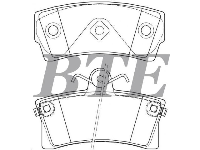 Brake Pad Set:F1010371510