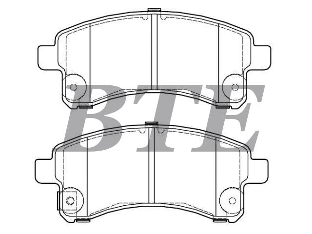 Brake Pad Set:3501030T01
