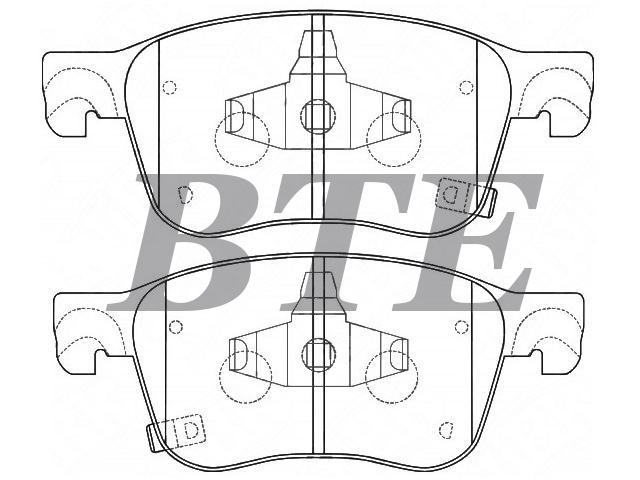 Brake Pad Set:45022-TVC-A02